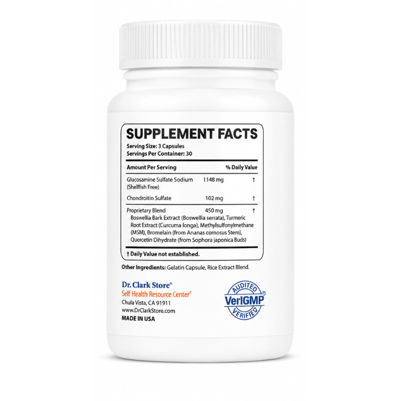 Self Health Resource Center Glucosamine and Chondroitin supplement facts