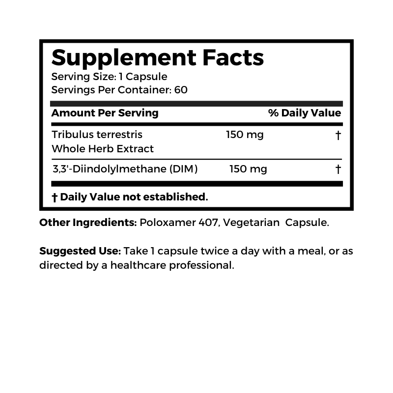 Self Health Resource Center Tribulus Extract supplement facts and suggested use