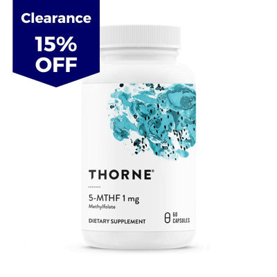 Thorne Research 5-MTHF, 1 mg, 60 veggie capsules