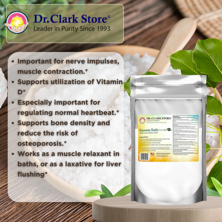 Epsom Salt, 10 oz Dr. Clark Store