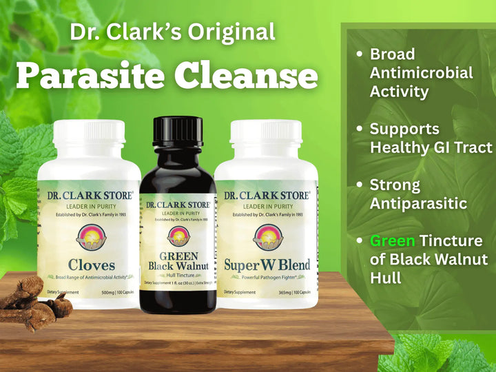 ParaCleanse Standard Kit – Tincture & Tapioca Caps Dr. Clark Store