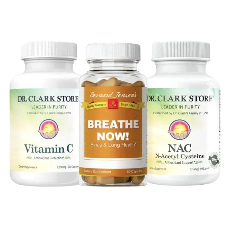 Smoke Inhalation Recovery Kit Dr. Clark Store