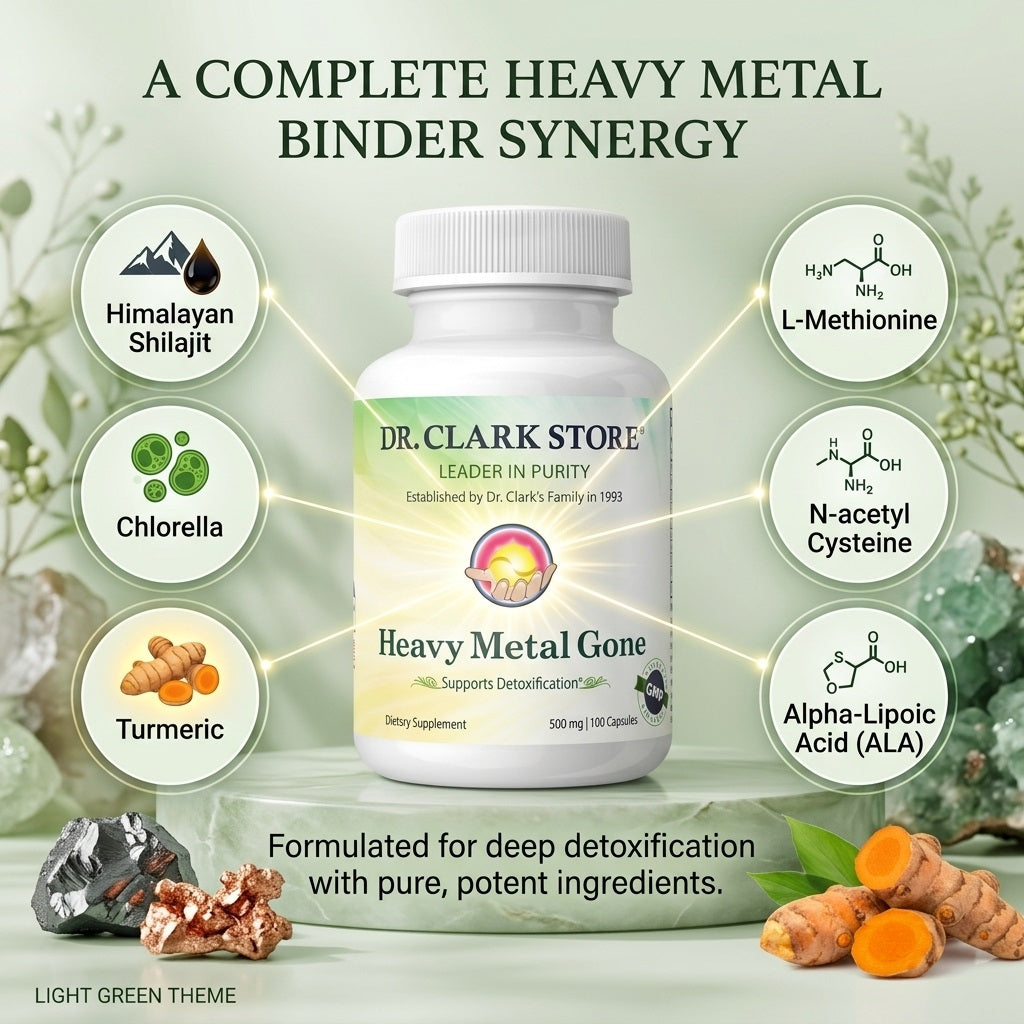 Heavy Metal Gone, 500 mg 100 capsules