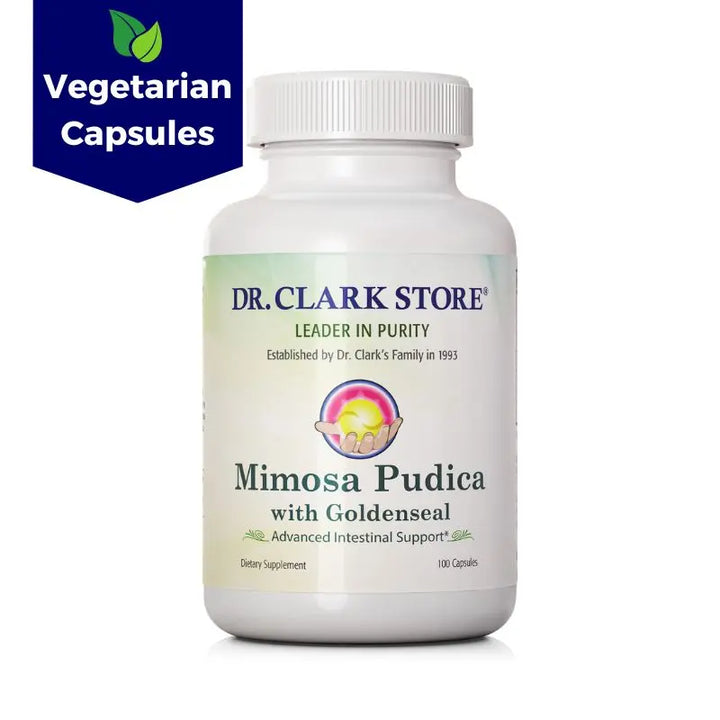 Mimosa Pudica with Goldenseal, 100 tapioca capsules Dr. Clark Store