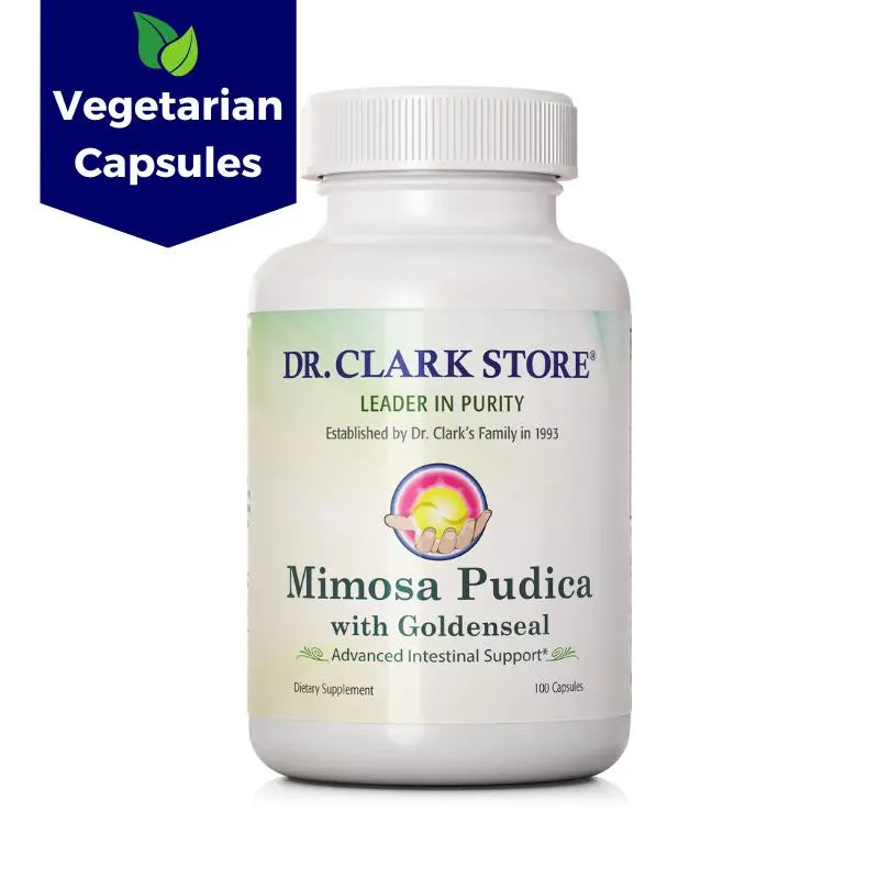 Mimosa Pudica with Goldenseal, 100 tapioca capsules Dr. Clark Store