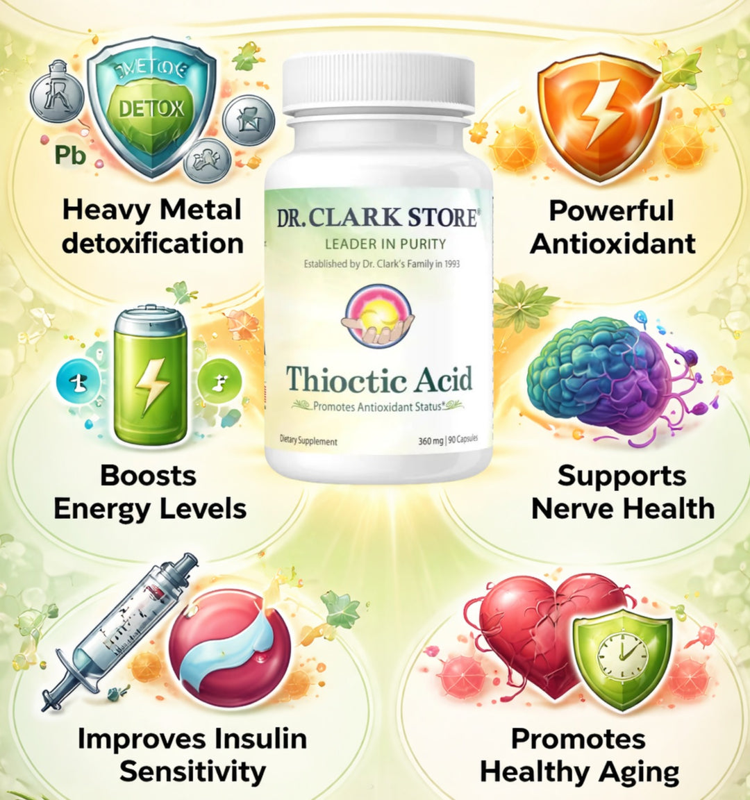 Alpha Lipoic Acid (Thioctic Acid), 360 mg 90 capsules