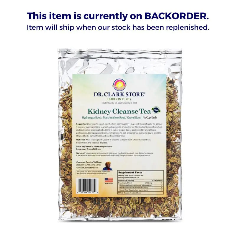 Dr. Clark Store Kidney Cleanse Tea