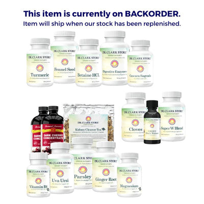 Dr. Clark Store 3-in-1 Cleanse Kit: Digestive Aid Cleanse, Parasite Cleanse & Kidney Cleanse (16 items)