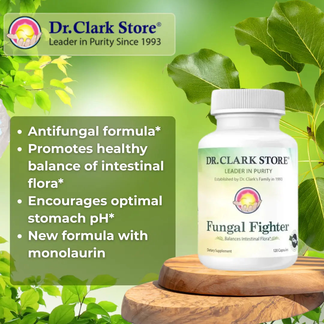 Fungal Fighter, 120 capsules Dr. Clark Store