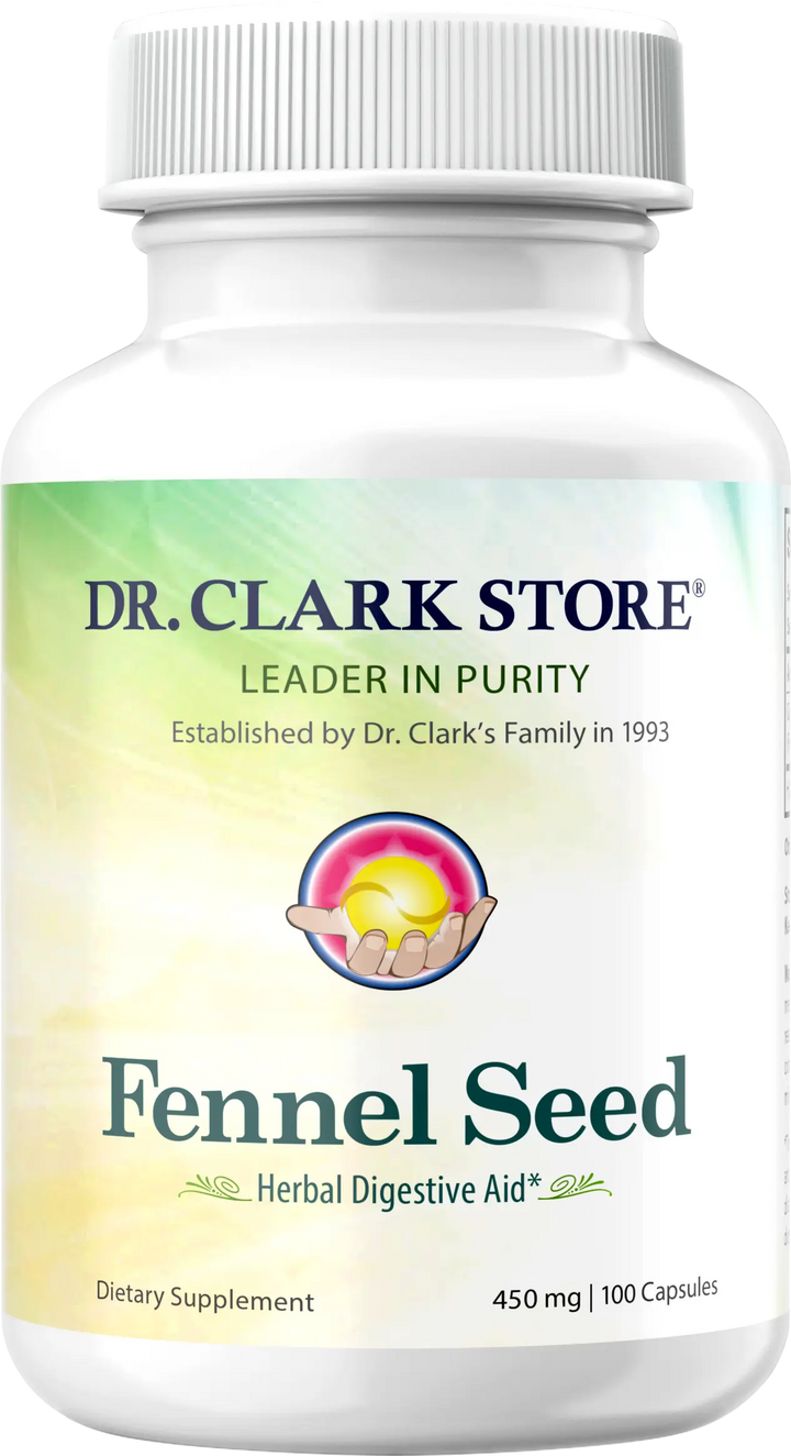 Fennel Seed, 430 mg 100 capsules Dr. Clark Store