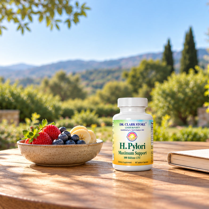 H. Pylori Maximum Support Probiotics 100 Billion CFU, 60 Tapioca Capsules