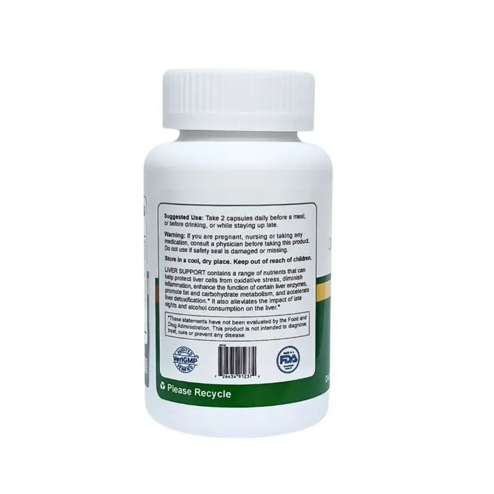 Bernard Jensen Products Liver Support suggested use