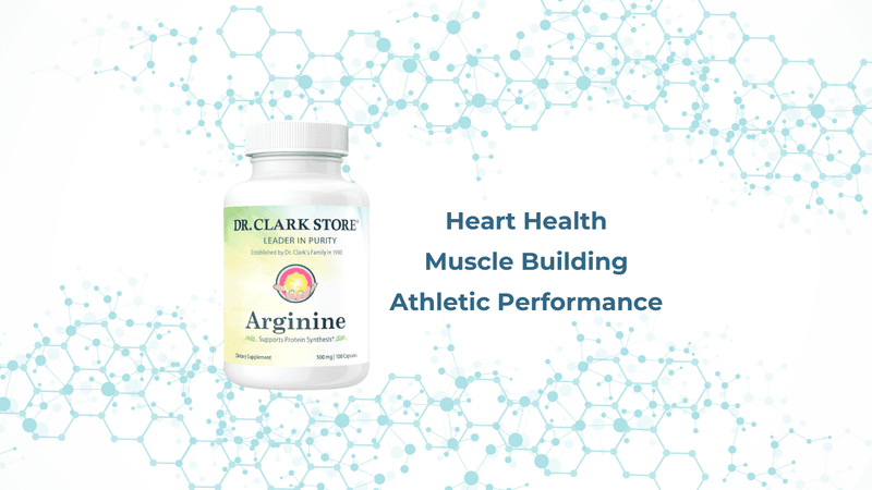 Arginine, 470 mg 100 capsules Dr. Clark Store
