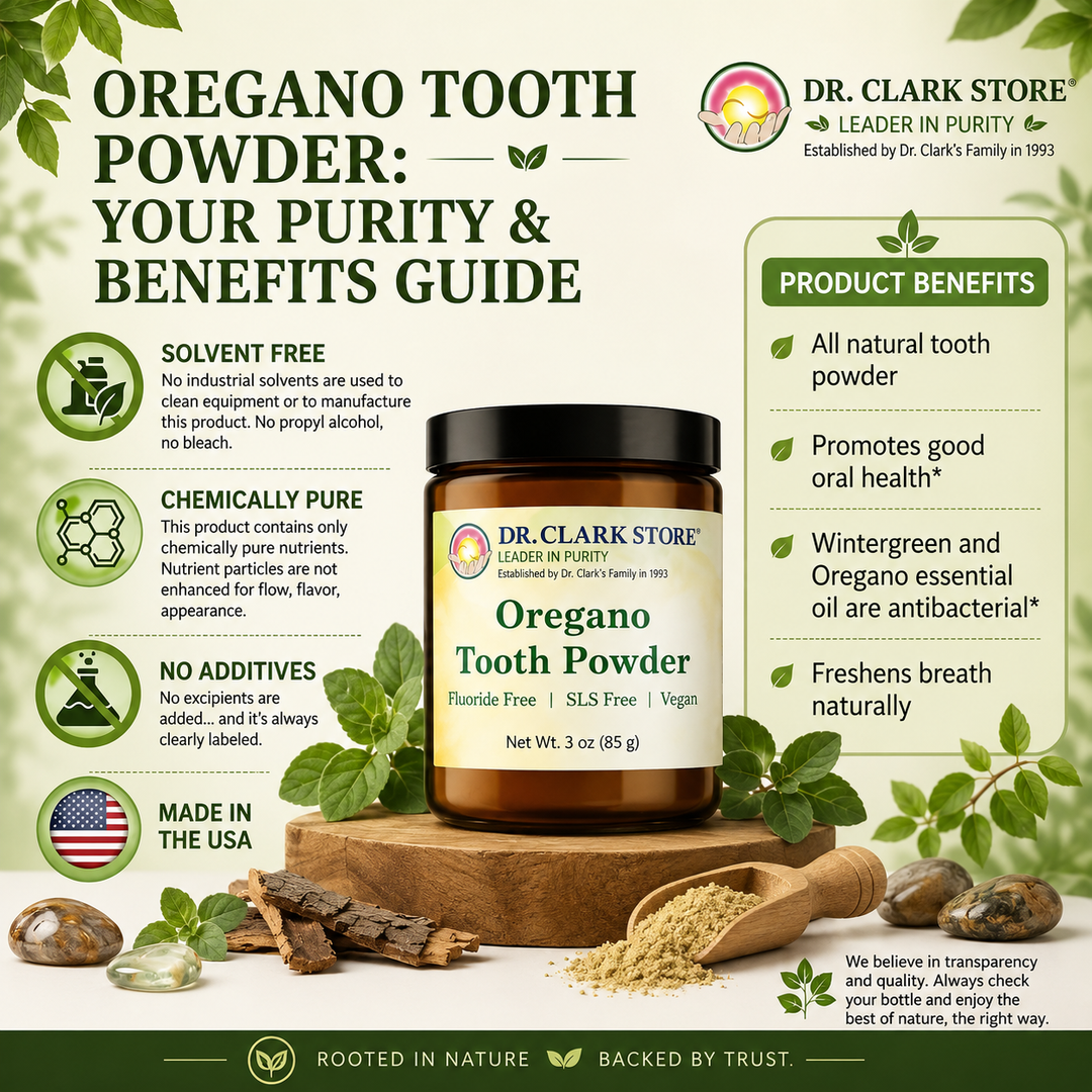 Oregano Tooth Powder, 3 oz