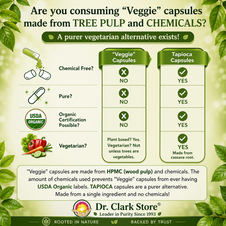 Vegetarian parasite cleanse program featuring plant-based capsules for daily wellness support.