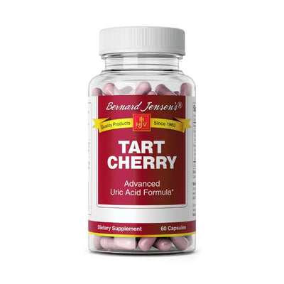 Bernard Jensen Products Tart Cherry Uric Acid Formula, 60 capsules
