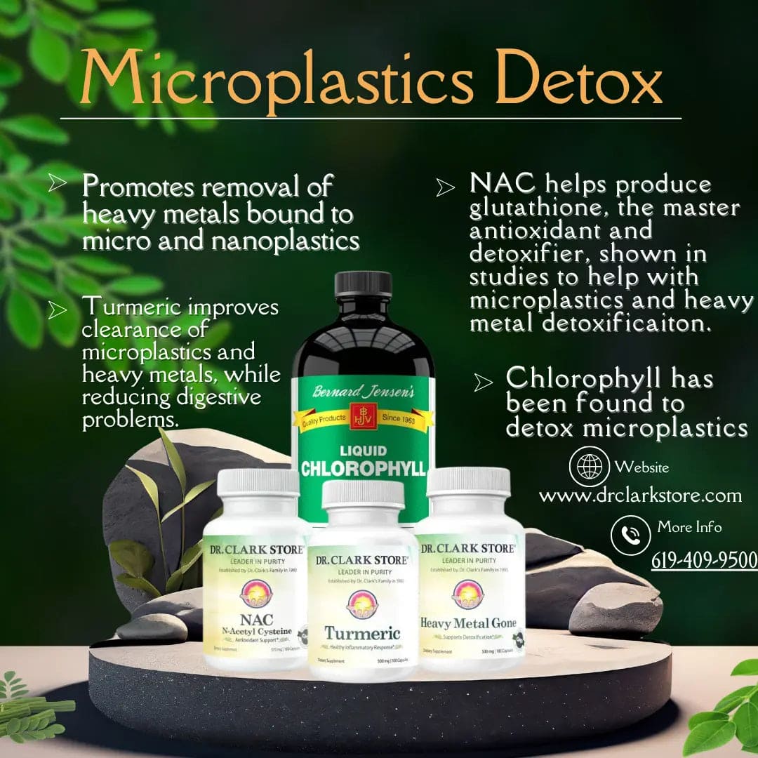 Microplastics Detox Kit Dr. Clark Store