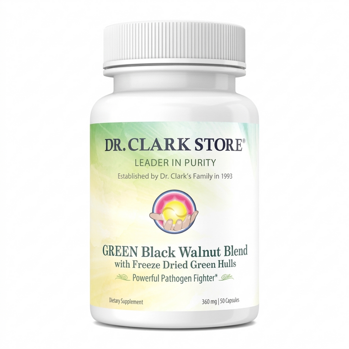 GREEN Black Walnut Hull Blend, 360 mg 50 capsules