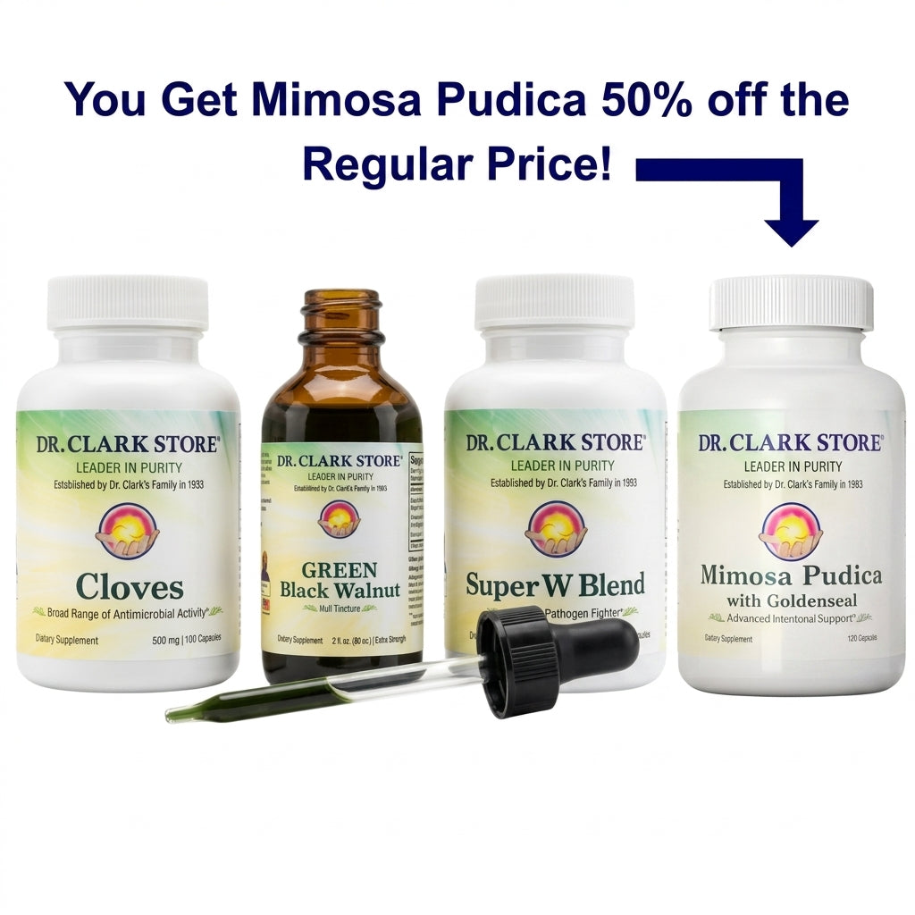 Parasite Cleanse Kit + Binder – Tincture & Caps