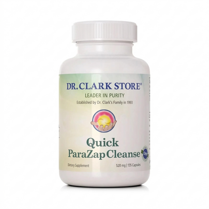 Quick ParaZap Parasite Cleanse, 520 mg 135 capsules