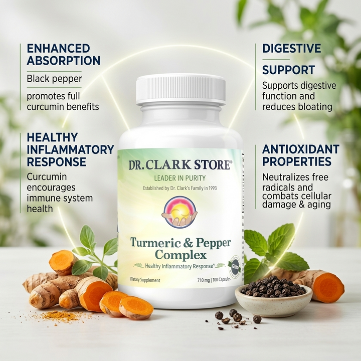 Turmeric & Pepper Complex, 710 mg 100 capsules