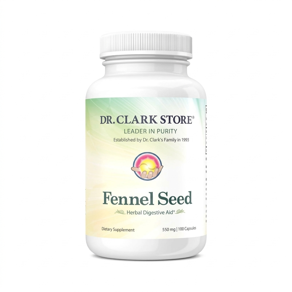Fennel Seed, 550 mg 100 capsules