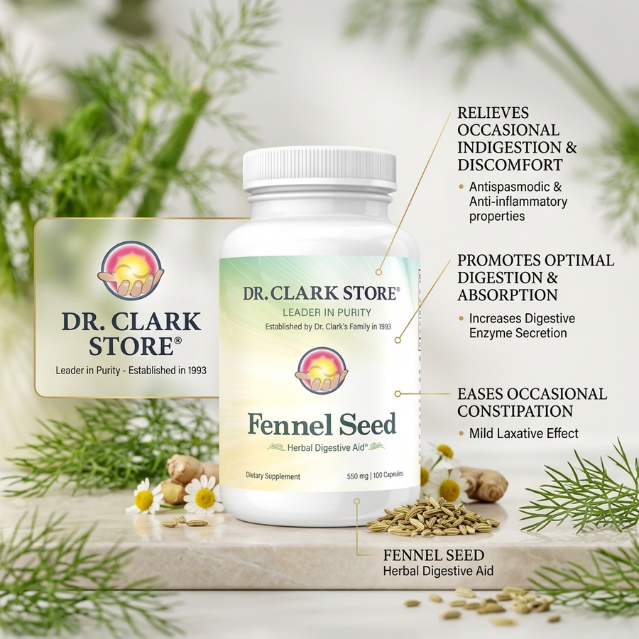 Fennel Seed, 430 mg 100 capsules
