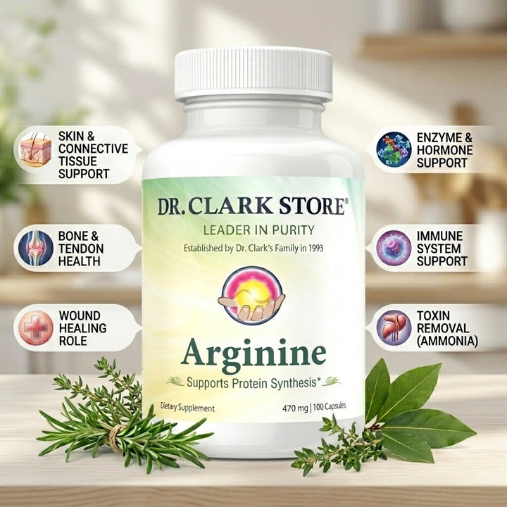 Arginine, 470 mg 100 capsules