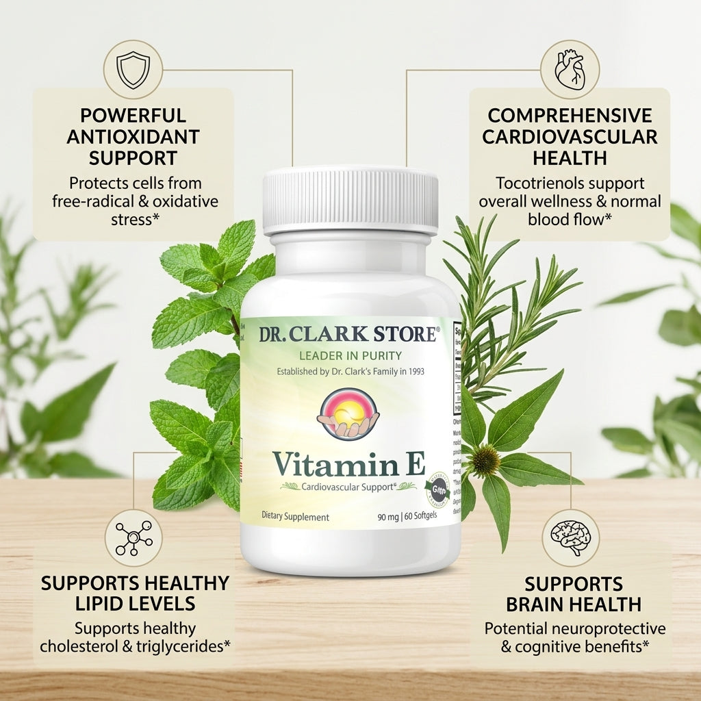 Tocotrienol Vitamin E, 90 mg 60 softgels