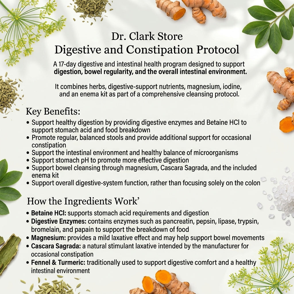 Digestive and Constipation Protocol