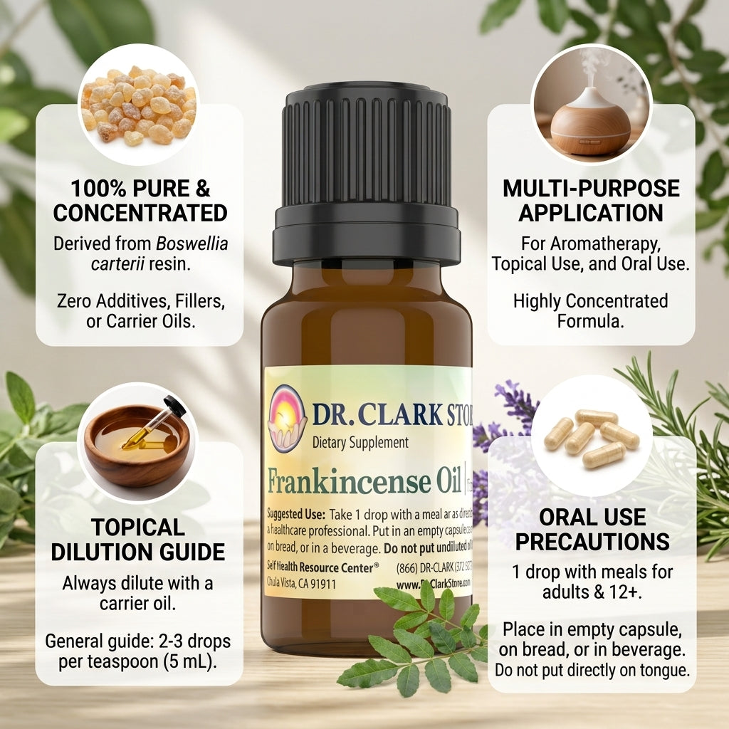 Frankincense Essential Oil, 10 cc