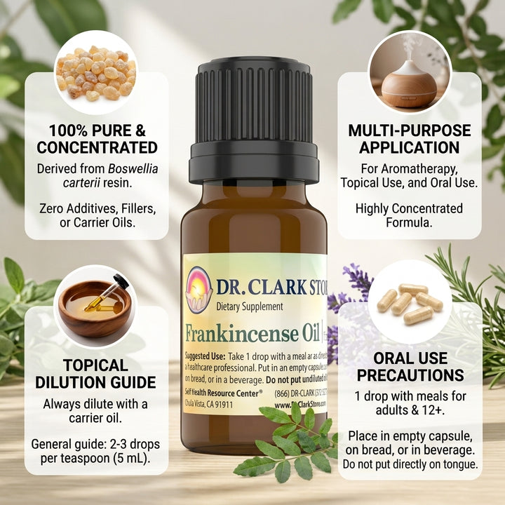 Frankincense Essential Oil, 10 cc