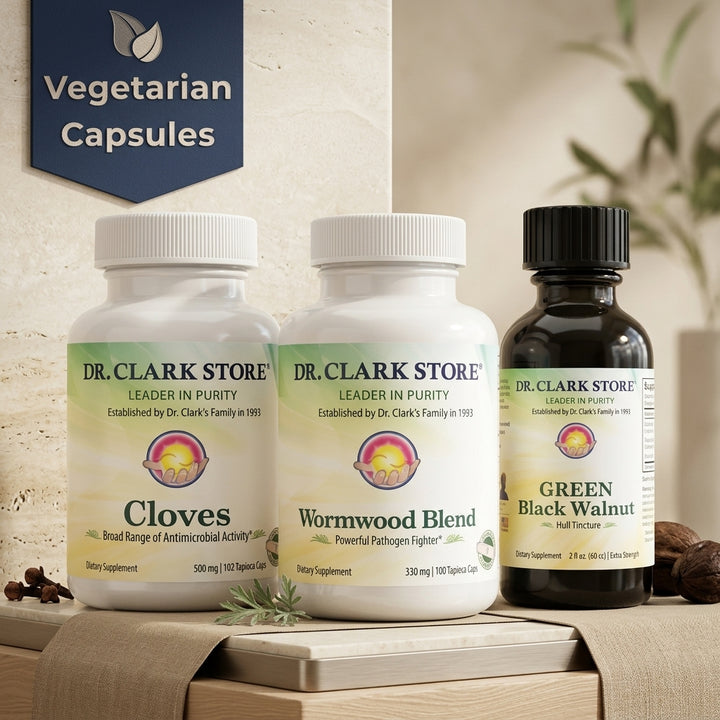 Parasite Cleanse Standard Kit – Tincture & Tapioca Caps