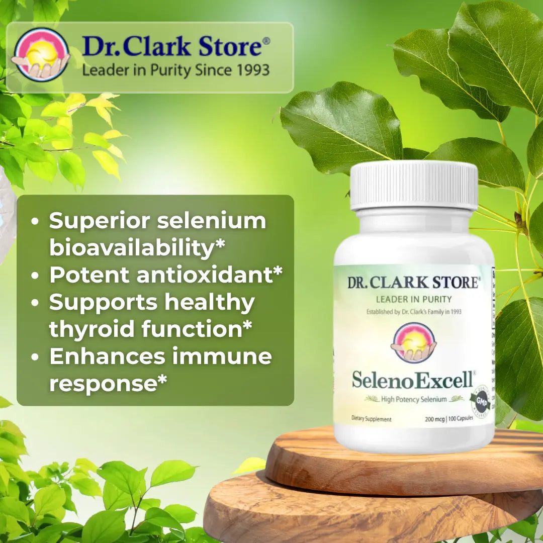 SelenoExcell, 200 mcg 100 capsules Dr. Clark Store
