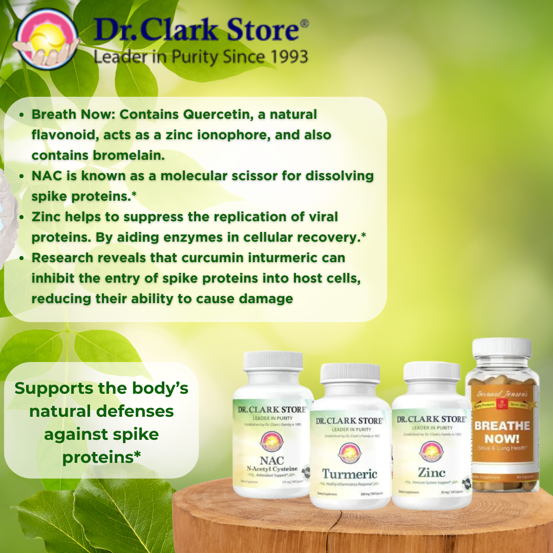 Spike Protein Detox Kit Dr. Clark Store