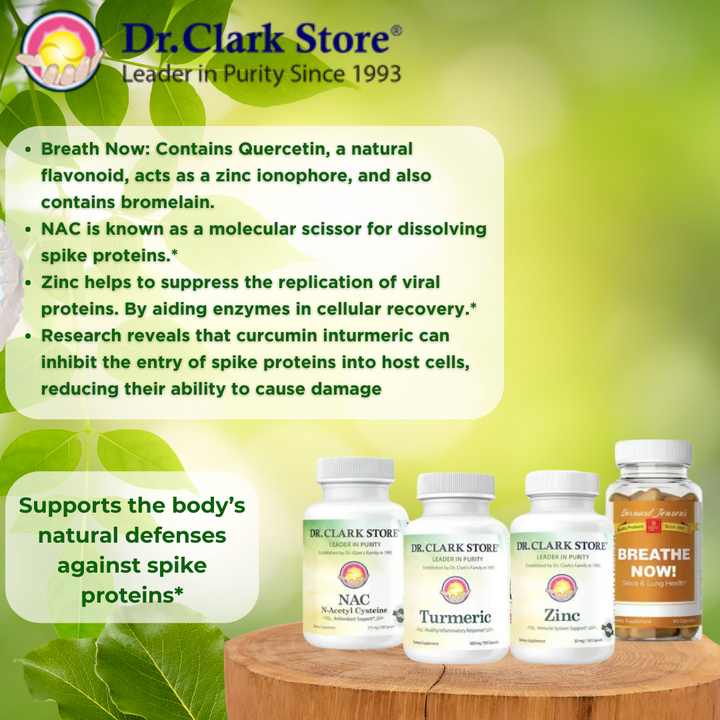 Spike Protein Detox Kit Dr. Clark Store