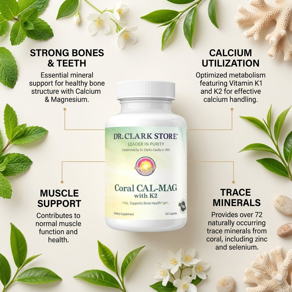 Coral CAL-MAG K2, 993 mg 100 capsules