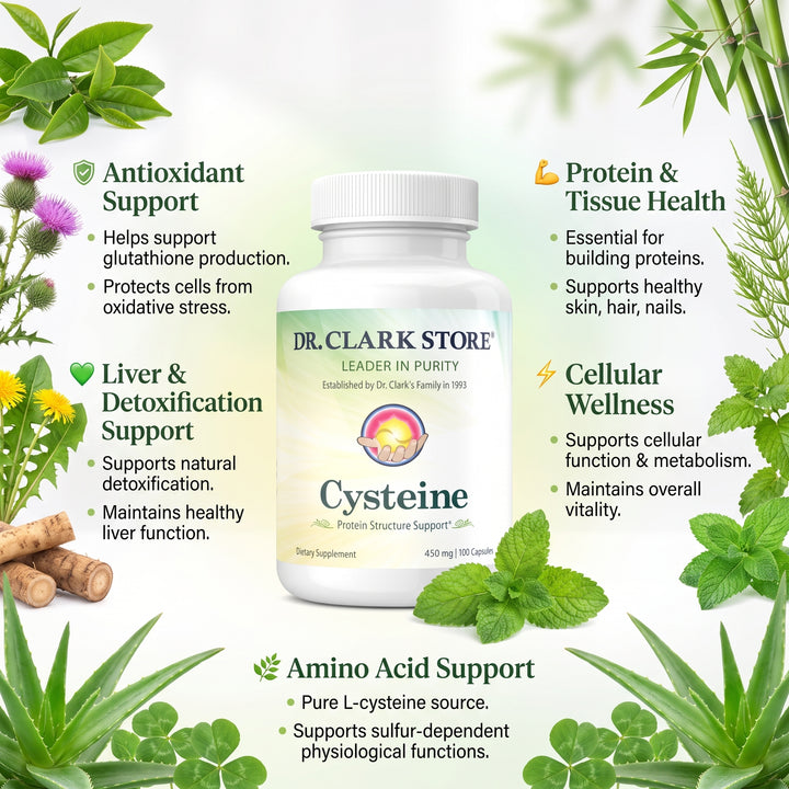 Cysteine, 450 mg 100 capsules
