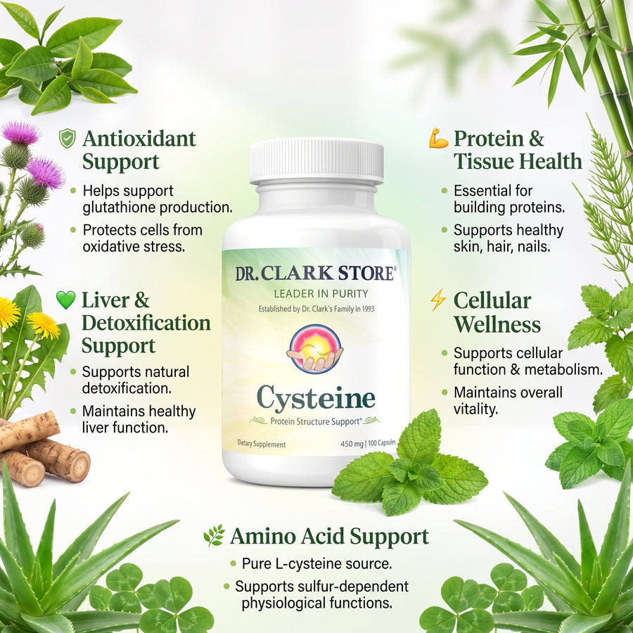 Cysteine, 450 mg 100 capsules