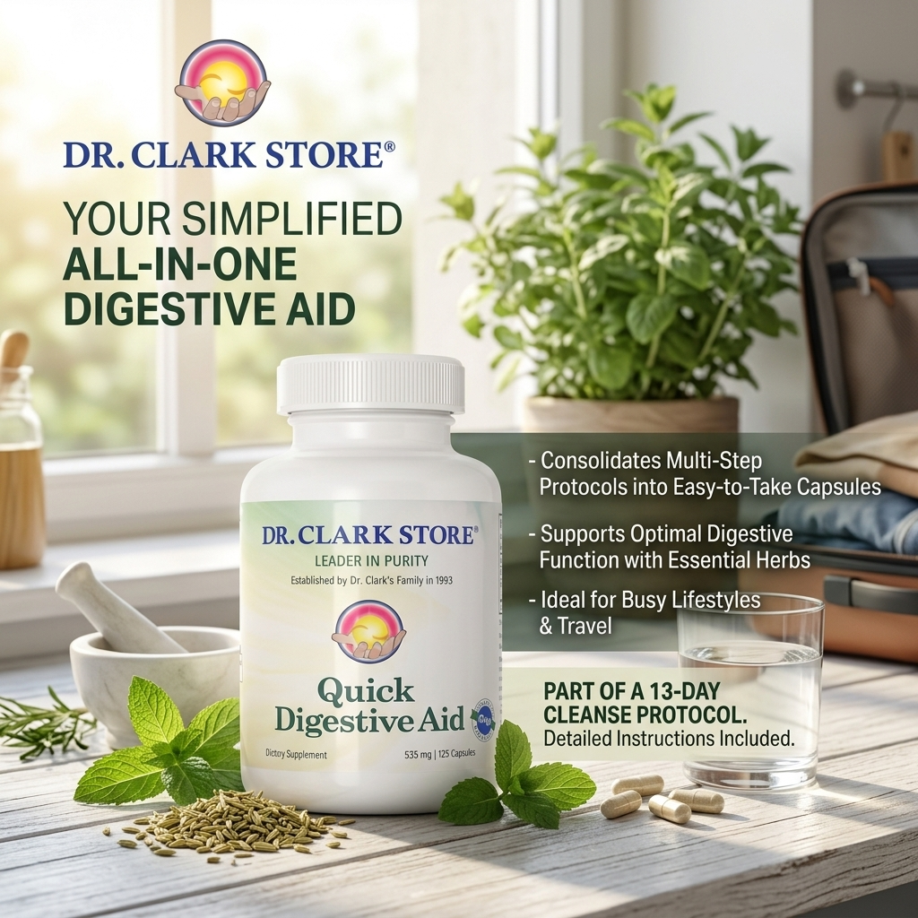 Quick Digestive Aid Protocol, 535 mg 125 capsules