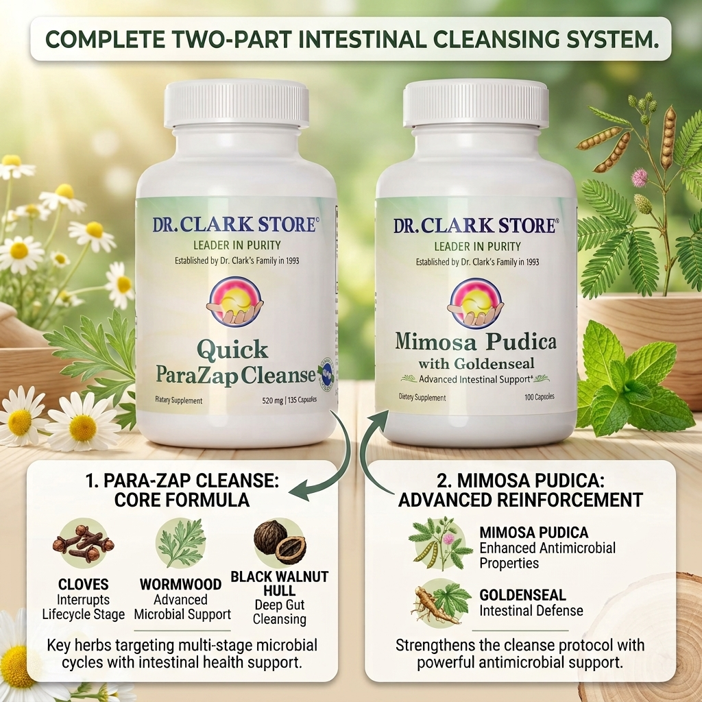 Quick ParaZap Cleanse & Mimosa Pudica