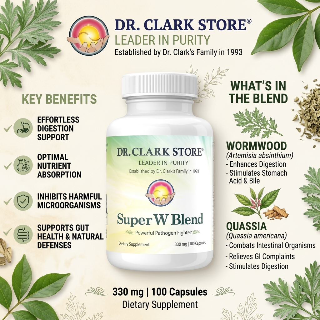 Wormwood - Super W Blend, 330mg 100 capsules