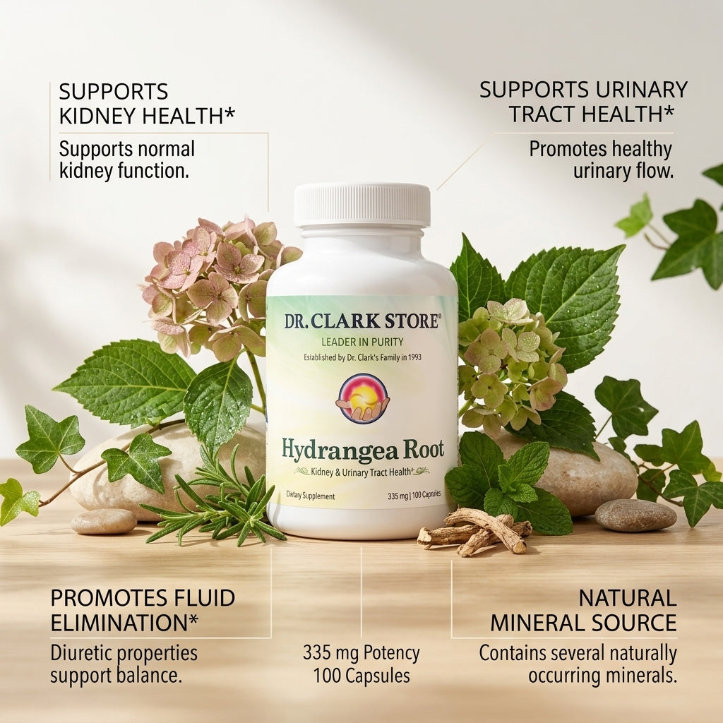 Hydrangea, 335 mg 100 capsules