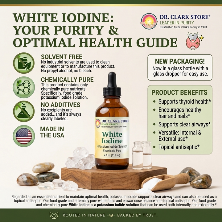 White Iodine (Nascent Iodine), 4 fl oz