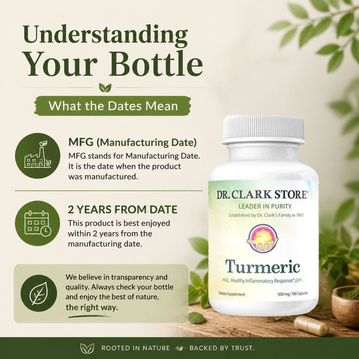 Turmeric, 500 mg 100 capsules