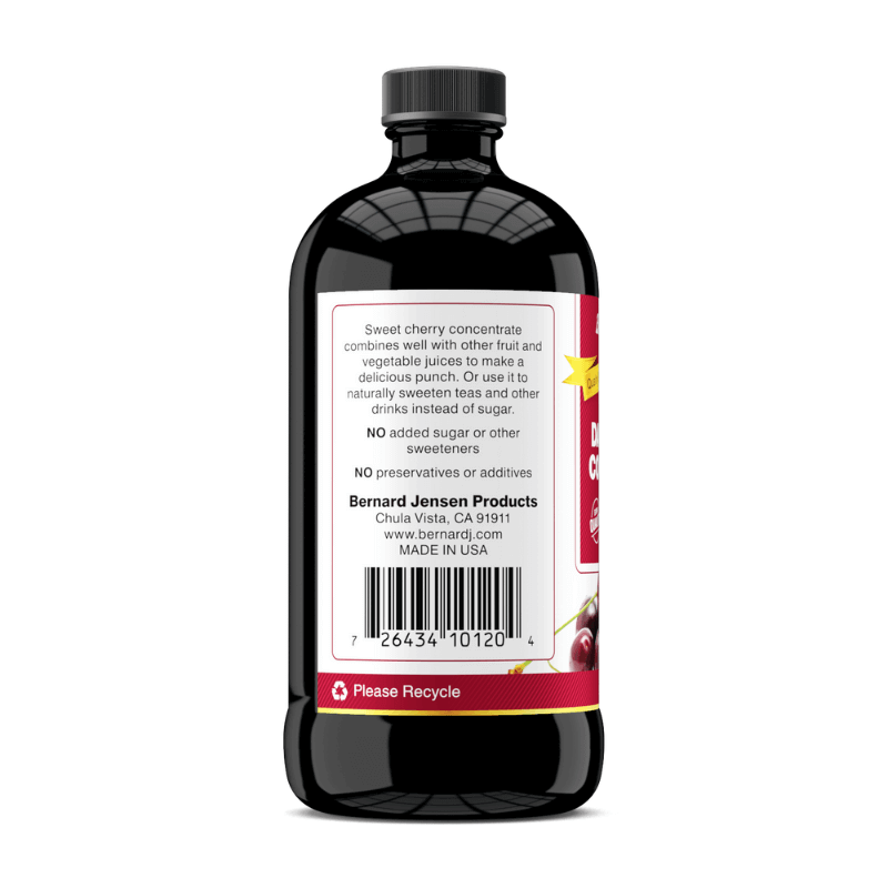 Bernard Jensen Products Black Cherry Concentrate suggested use