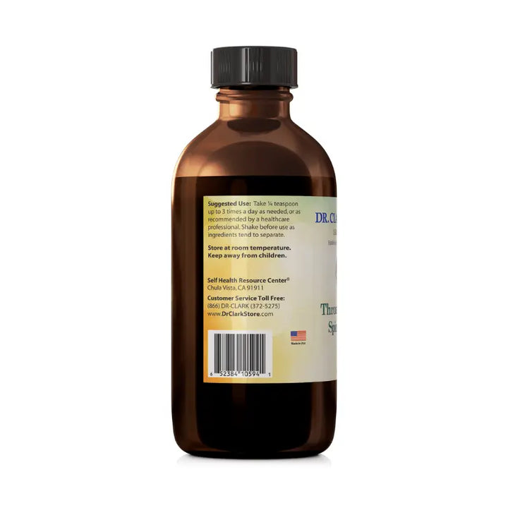 Dr. Clark Store Throat Clearing Spice Syrup suggested use