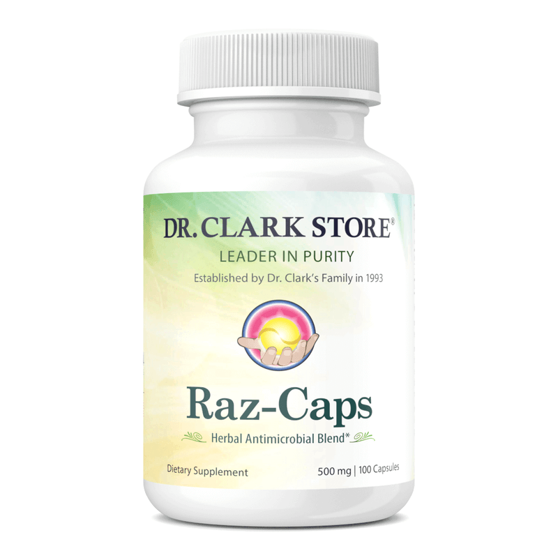 Dr. Clark Store Raz-Caps, 500 mg, 100 capsules