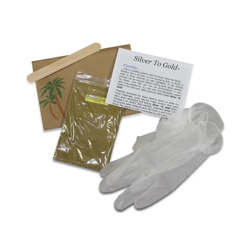 Silver To Gold Hair Dye from The IncrEdible Earth