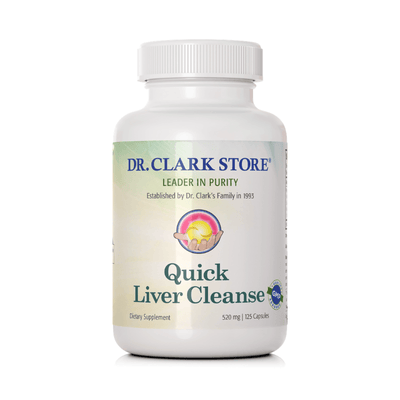 Dr. Clark Store Quick Liver  Cleanse, 125 capsules